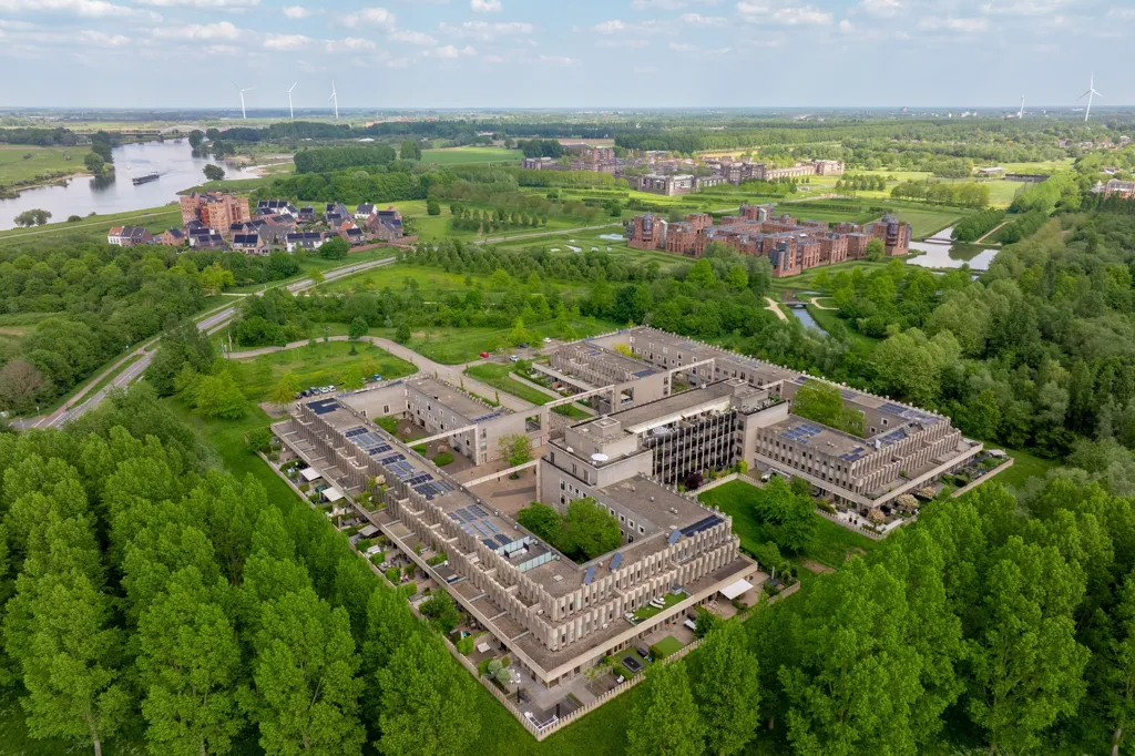 Õhuvaade - Luxury Penthouse with Castle View in Beeckendael