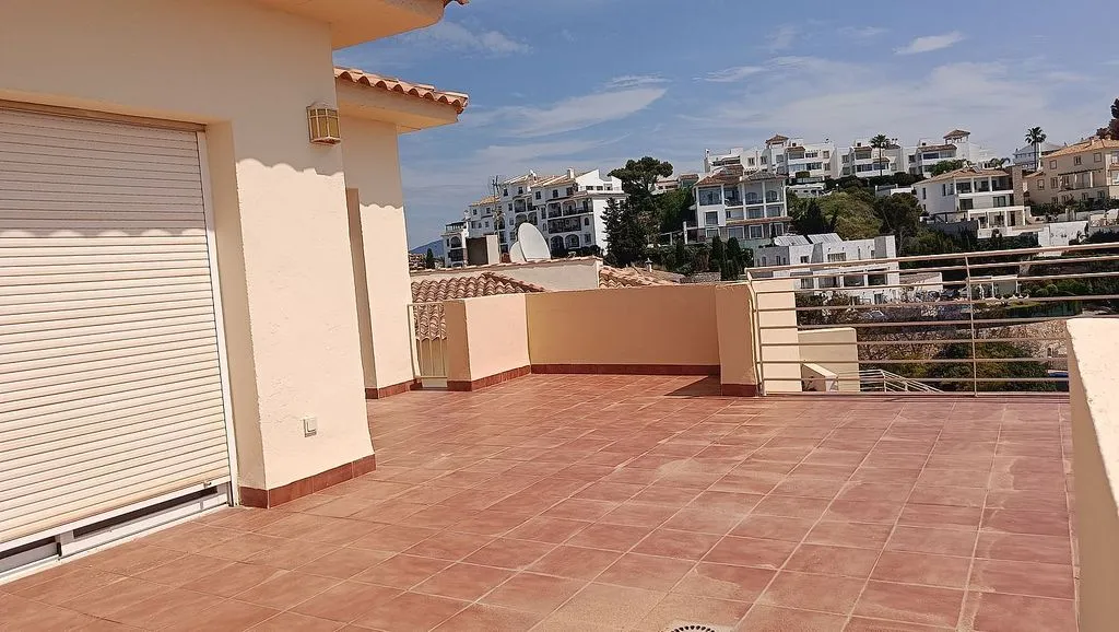 Terrace - Penthouse with Sea View in Riviera del Sol
