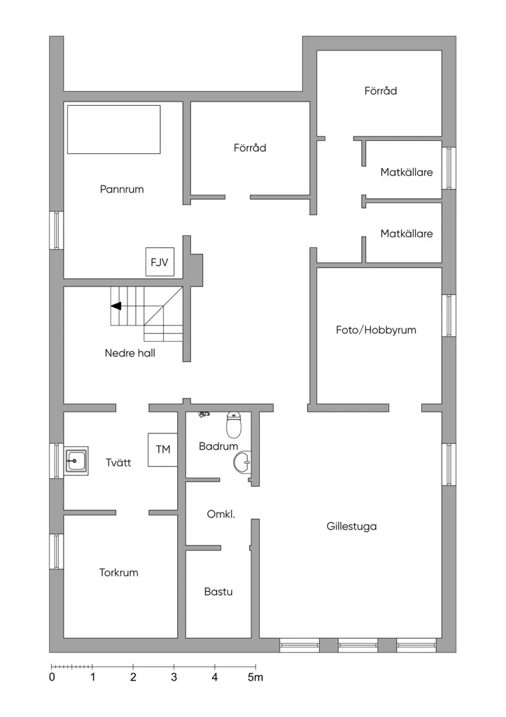 Plan - Maison 8 pièces à Skellefteå kommun