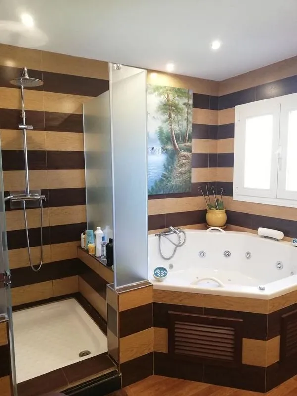 Salles de bain - Chalet with Pool and Terrace in Campo de Mijas