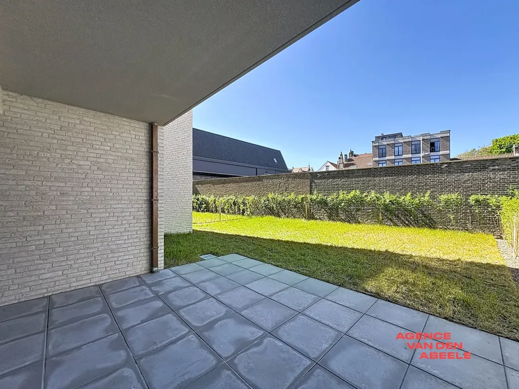 Jardin - Appartement de jardin au rez-de-chaussée à Bruges