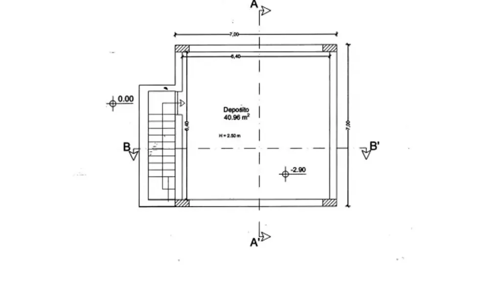 Plan - Panoramic Villa with Garden in Lanciano