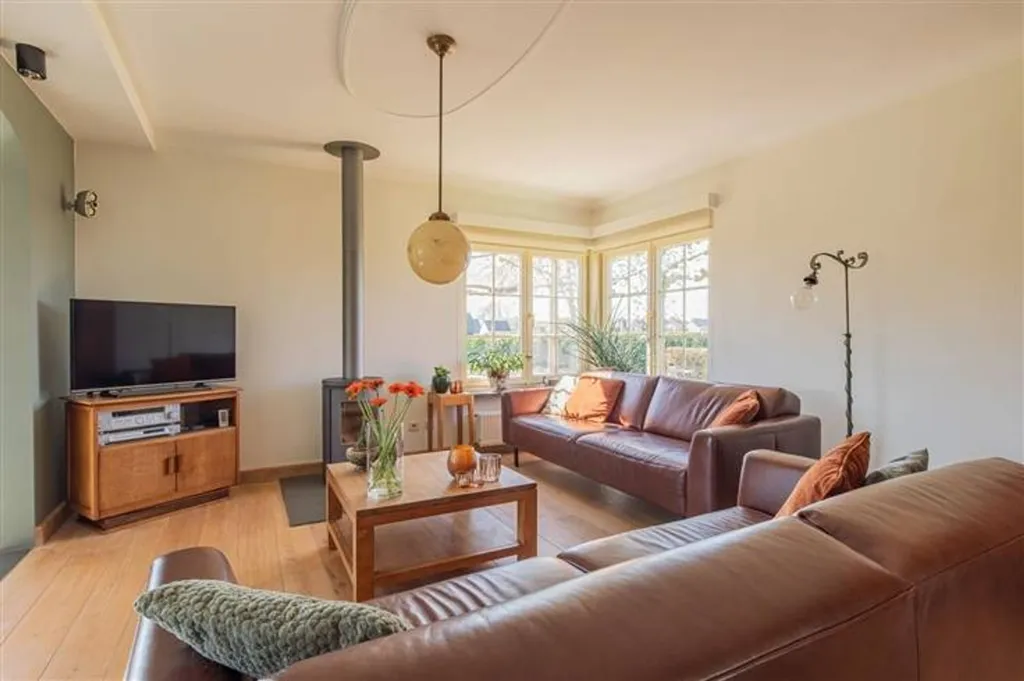 Séjour - Villa avec Jardin et Vue sur les Prairies à Breendonk