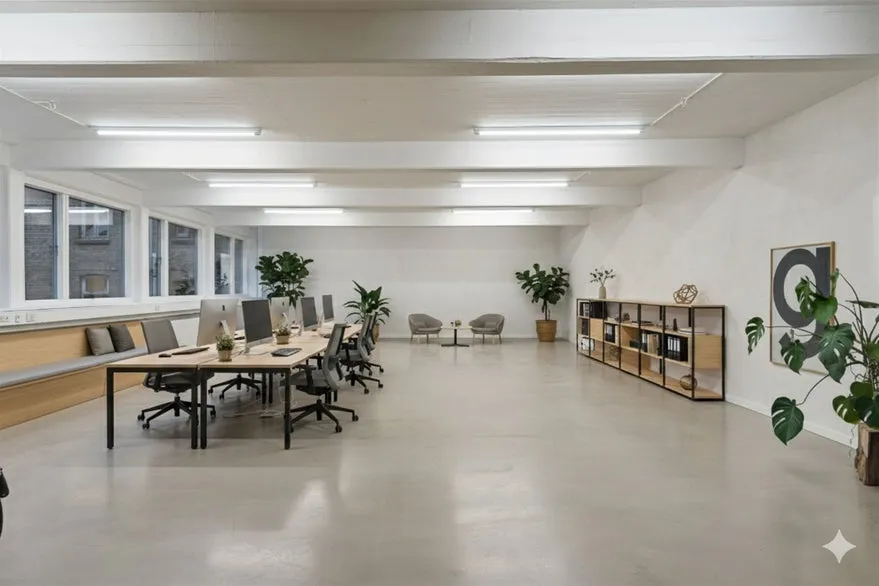 Bureau - Charming Backhouse Office in Frederiksberg