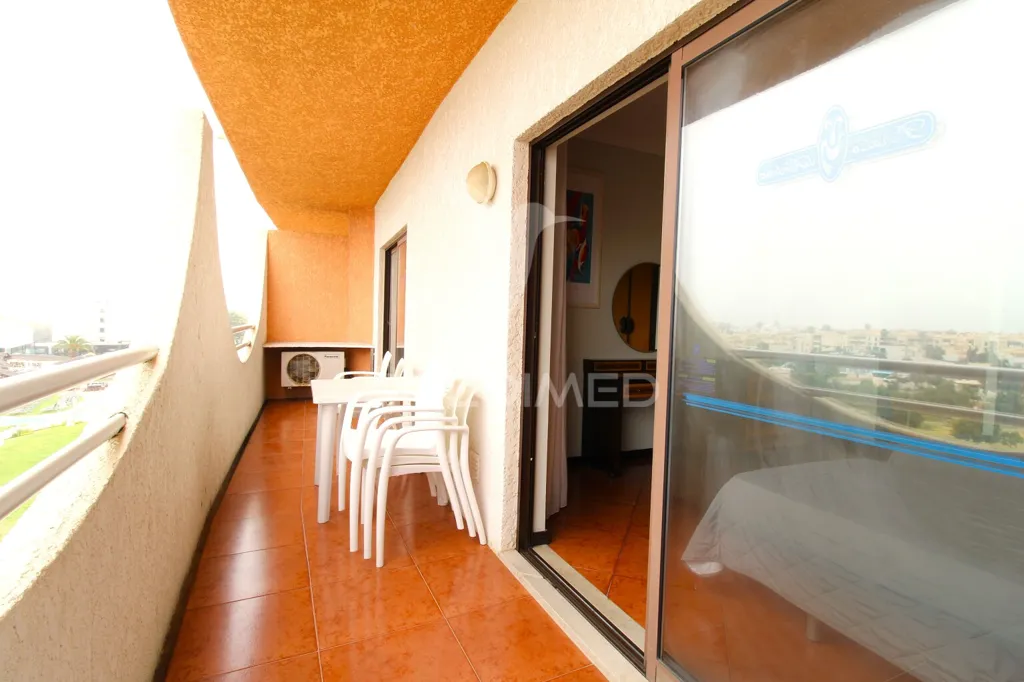 Balcon - T1 Apartment with Balcony in Albufeira