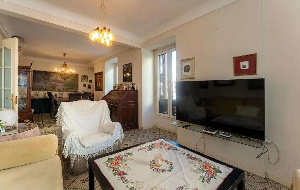 Living Room - Luxury Apartment with City View in Málaga