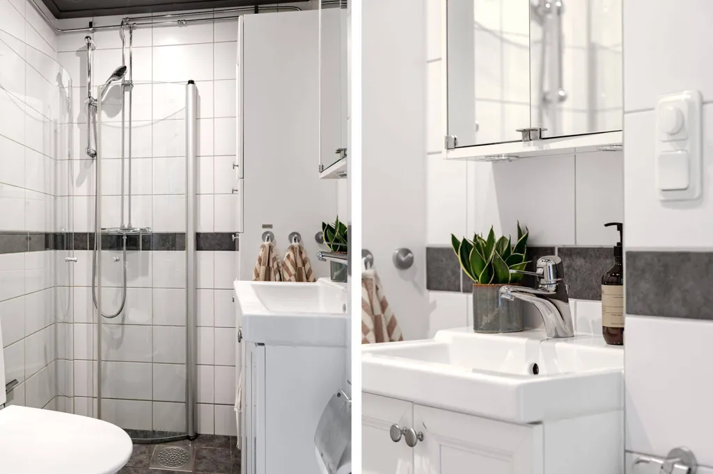 Bagni - Renovated Flat with Balcony in Linköping