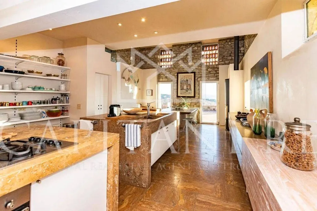 Köök - Luxury Villa with Pool in Greve in Chianti