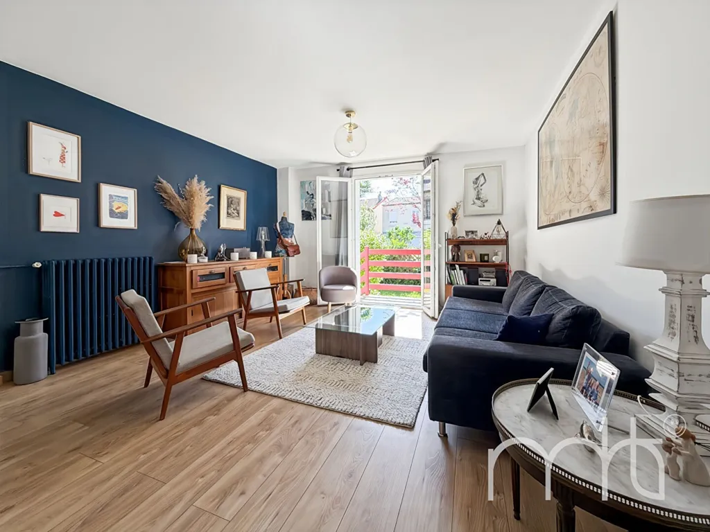 Séjour - Maison Traversante avec Jardin à Asnières-sur-Seine