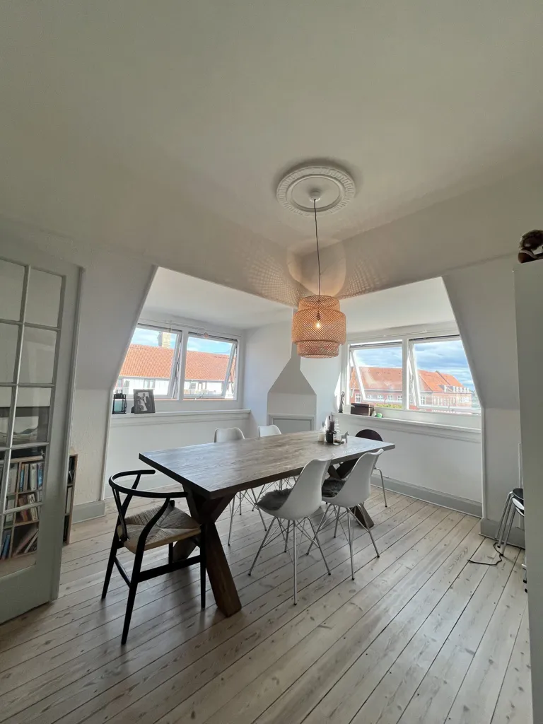Salle à manger - Furnished Penthouse with Views in Gentofte
