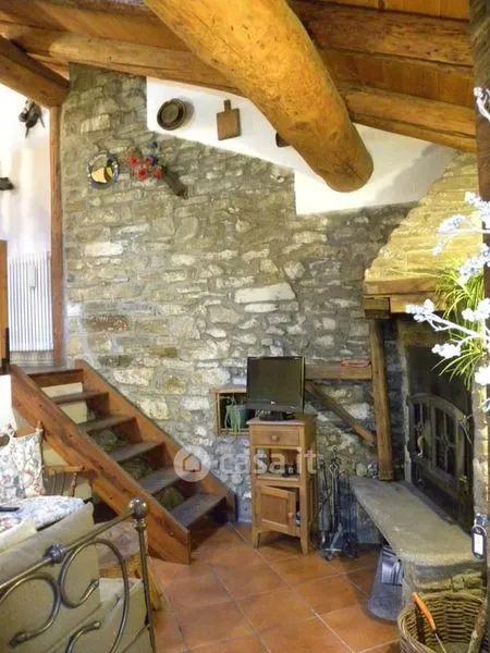 Séjour - Chalet with Balcony in Courmayeur