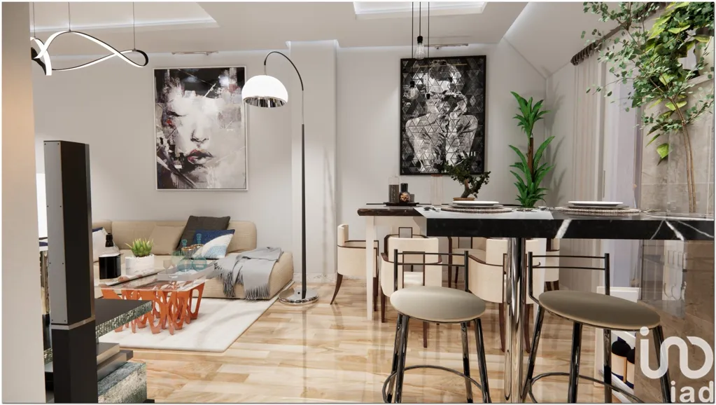 Söögituba - Modern Apartment with Sea View in Fuengirola