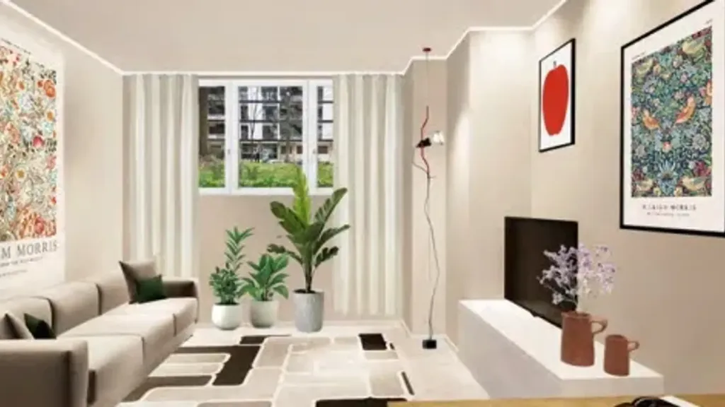 Modern Apartment with Green Views in Milan