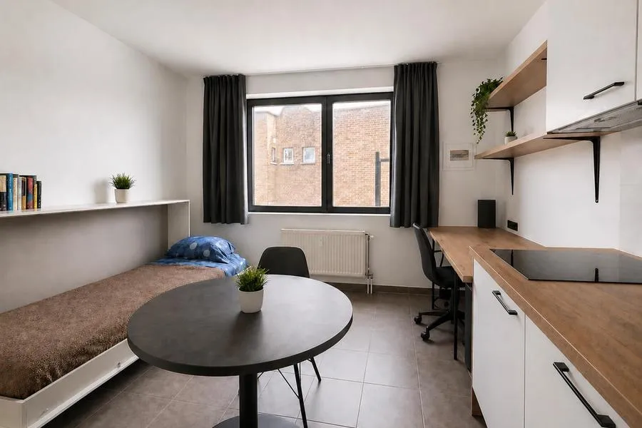 Bedrooms - Modern Apartment with Terrace in Leuven