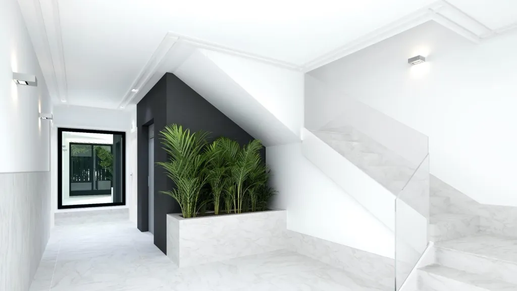 Hallway - 2-Bed Flat with Pool in Montemar, Torremolinos
