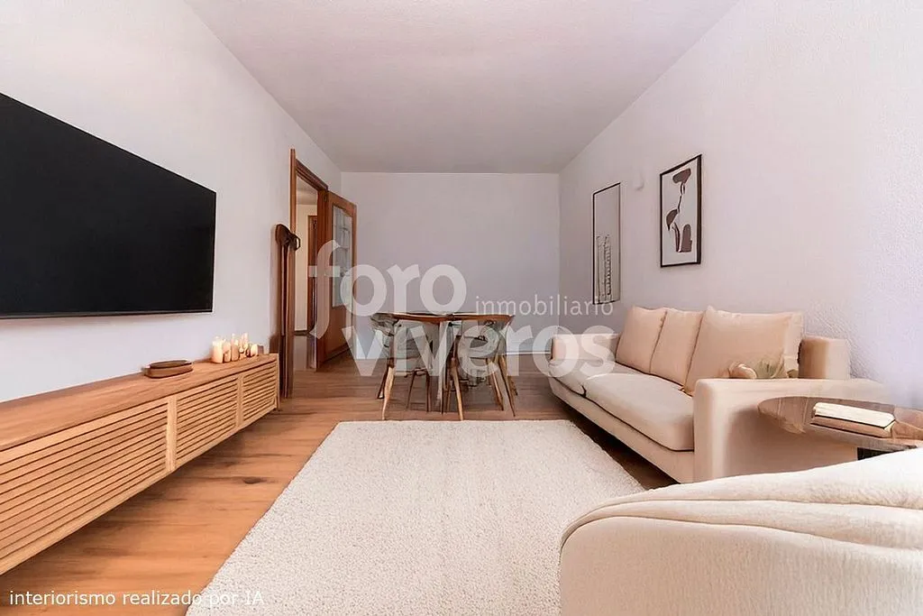 Living Room - Apartment with Balcony and Lift in La Carrasca