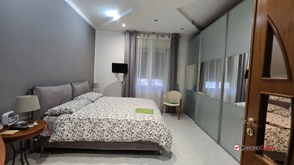 Bedrooms - Modernised Apartment with Balcony in Messina