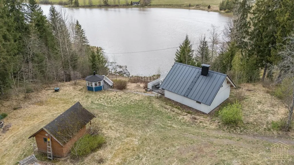 Vista aerea - Cottage with Lake View in Somero