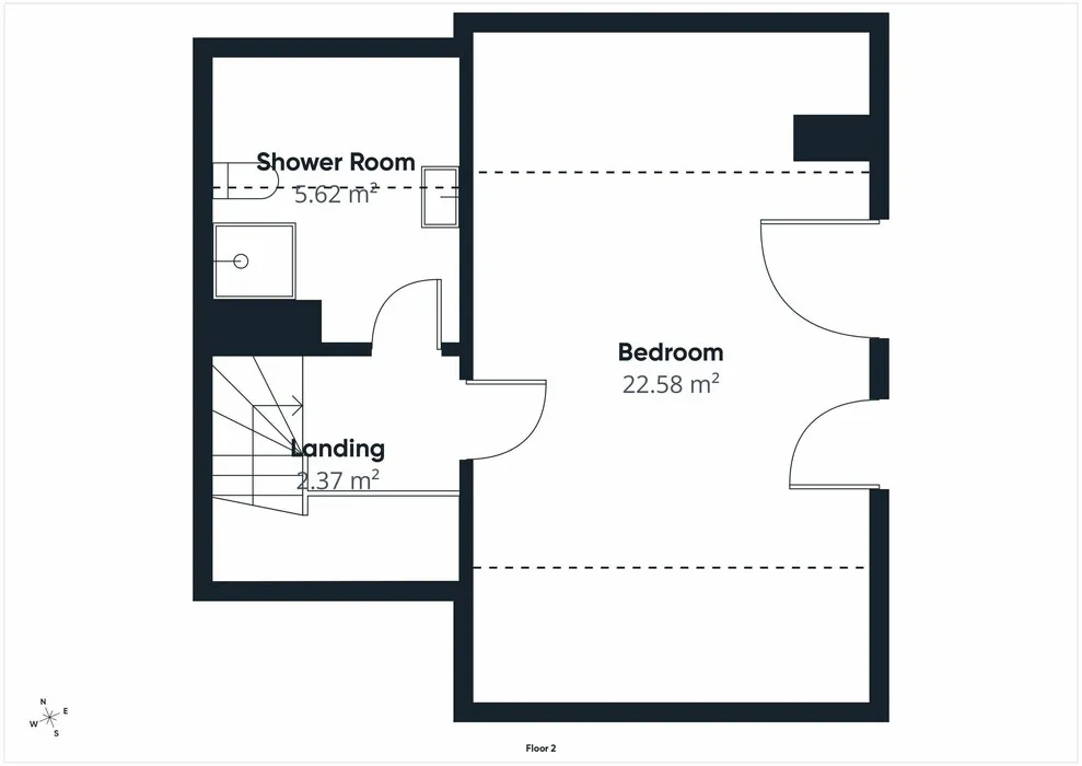 Plan - Duplex 3 Chambres avec Balcon à Dudelange