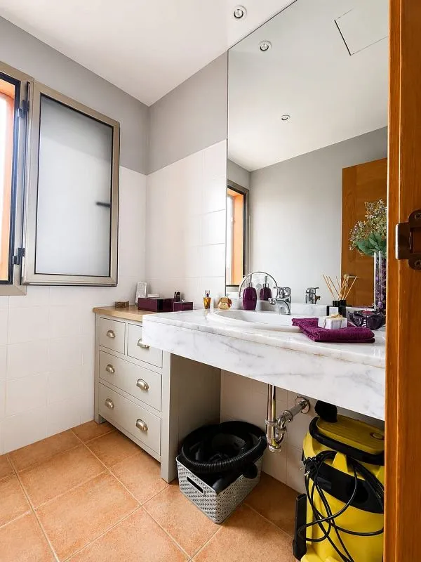 Salles de bain - Villa with Pool on Golf Course in Antigua