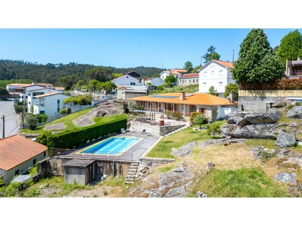 Pool - Luxury House with Mountain View in Caminha