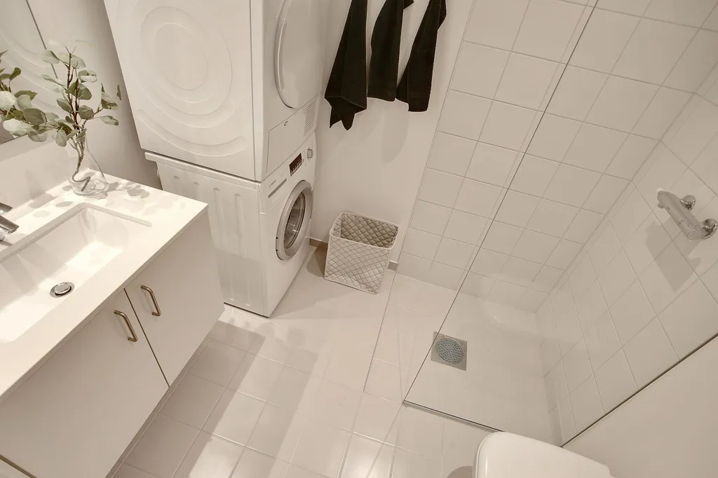 Salles de bain - 2-Bedroom Apartment with Harbour View in Aalborg