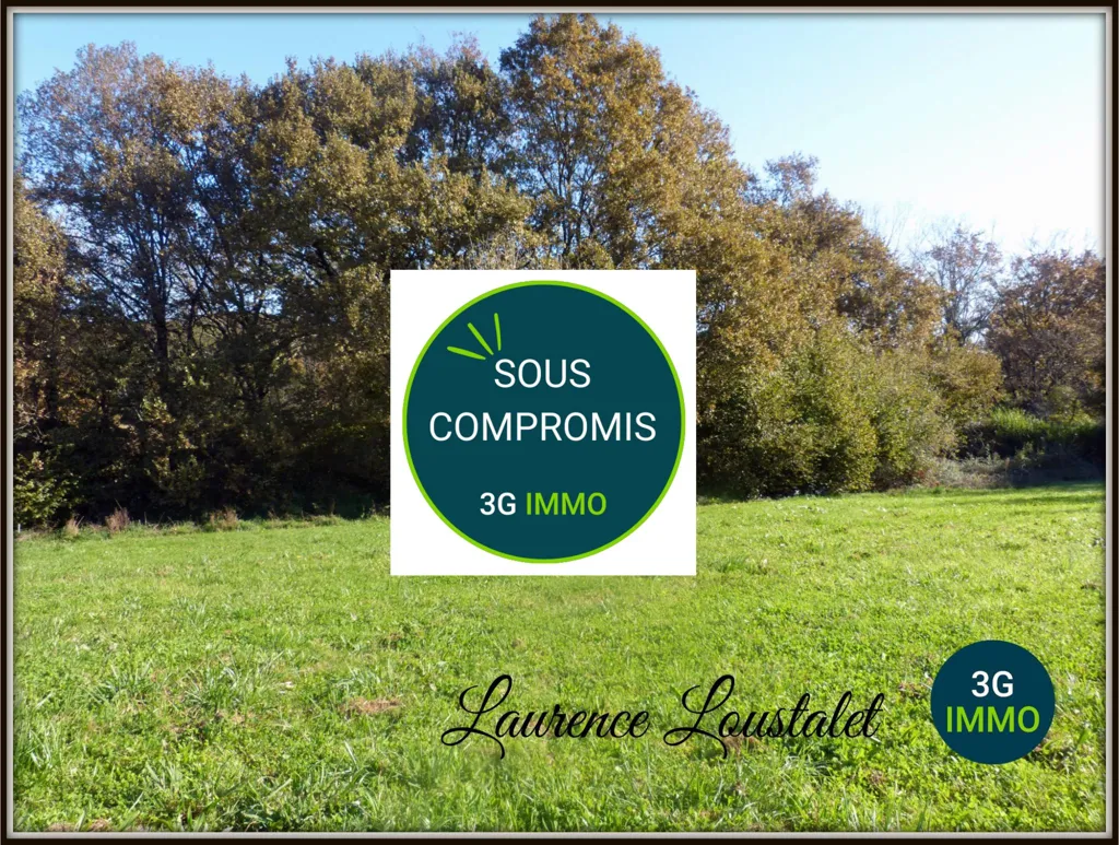 Giardino - Constructible Plot with South Exposure near Lescar