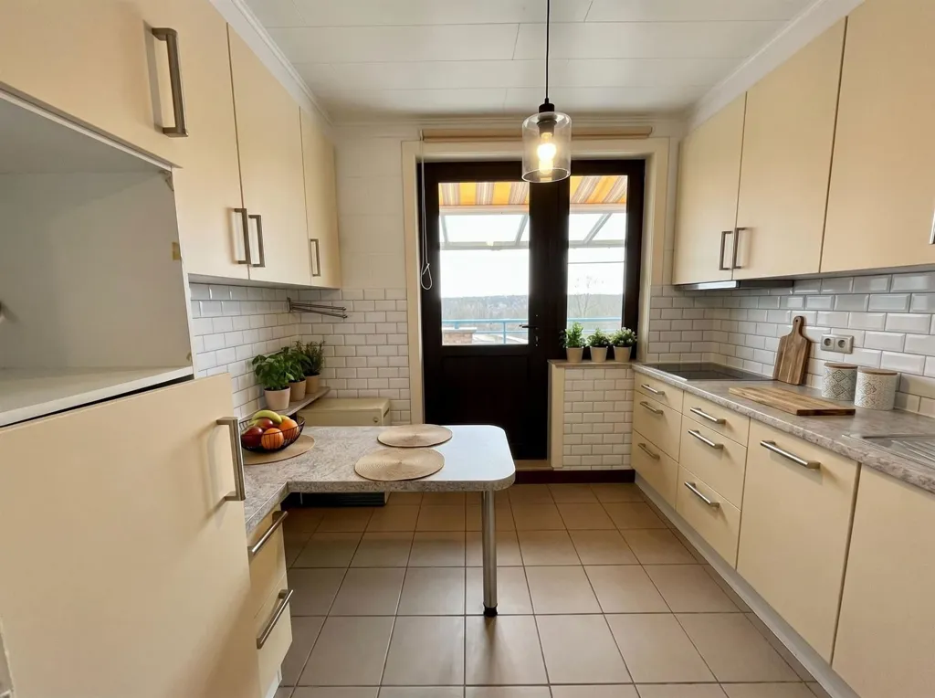 Cuisine - Penthouse avec terrasse à Genk centre