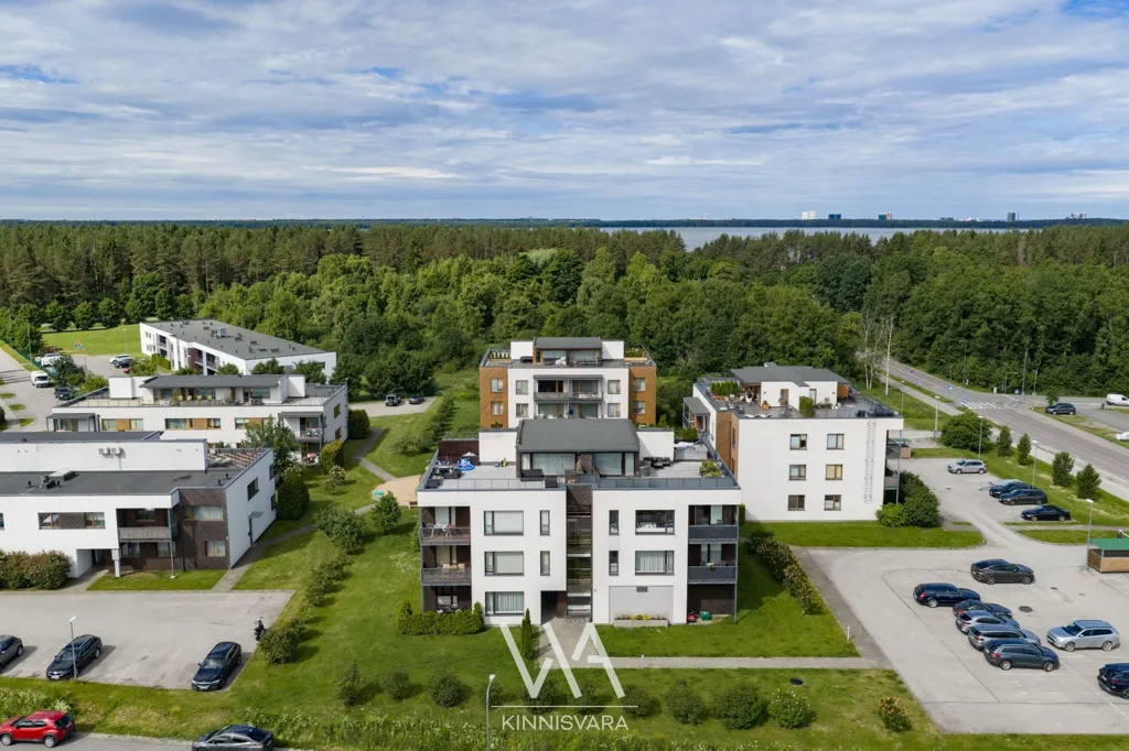 Vista aerea - Apartment with Private Terrace in Peetri