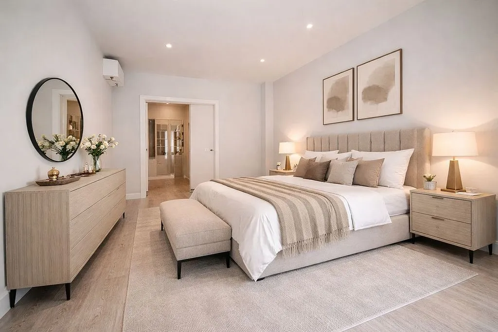 Bedrooms - Reform Apartment with Balcony in Barcelona