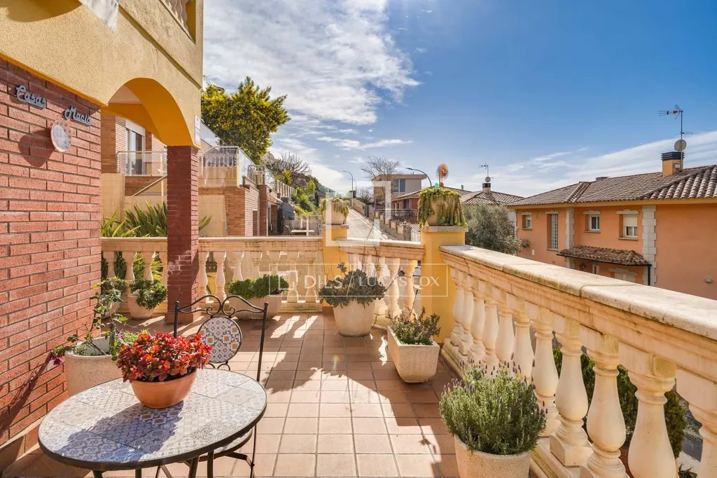 Terrasse - Detached House with Pool in Vilassar de Dalt