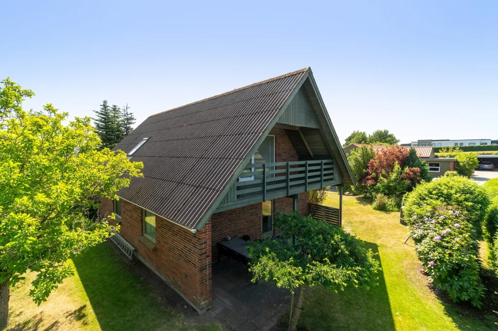 Vista aerea - Detached Villa with Garden in Viborg
