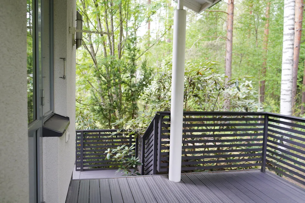 Balcon - Modern House with Sauna in Imatra