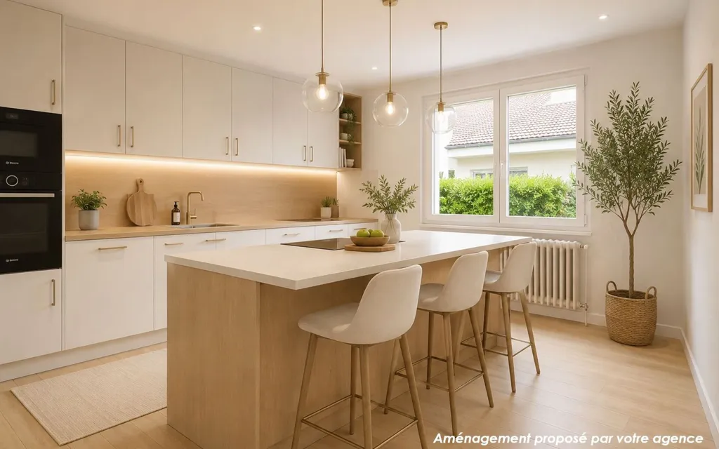 Kitchen - Individual House with Garden in Dijon South