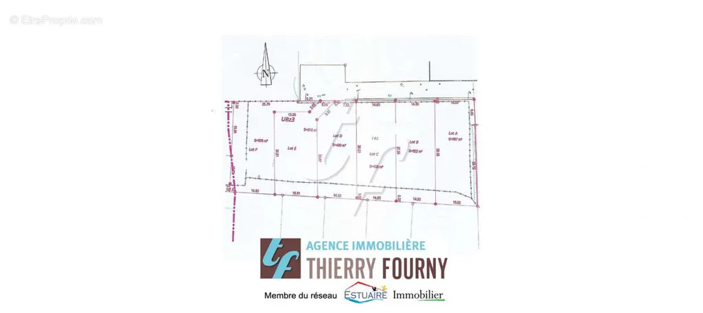Planimetria - Constructible Land with Impasse in Notre-Dame-Des-Landes