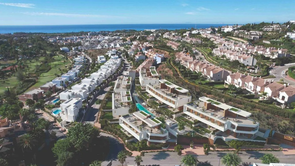 Aerial - Luxury Villa with Sea View in Marbella