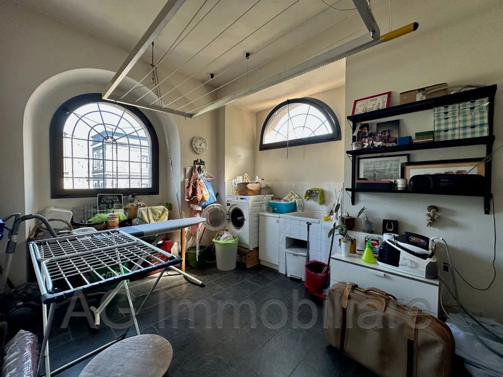 Utility Room - Rear-Converted Attico with Balcony in Verbania