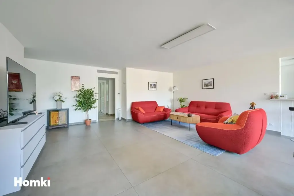 Séjour - Appartement T4 Traversant avec Terrasse à Marseille