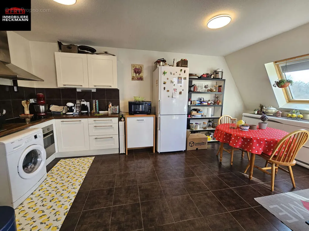 Köök - Duplex with Terrace in Dinsheim