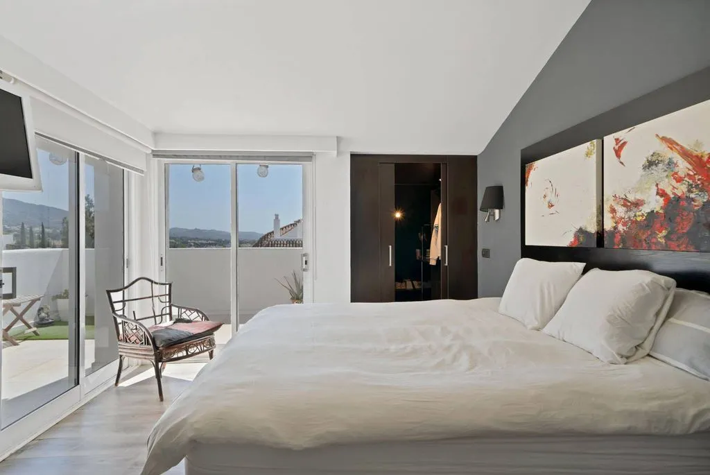 Bedrooms - Luxury Penthouse with Terraces in Marbella