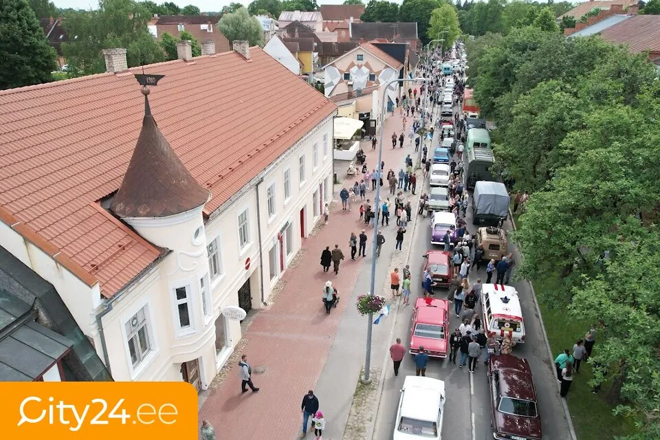 4-toaline ärihoone asukohas Viljandi linn