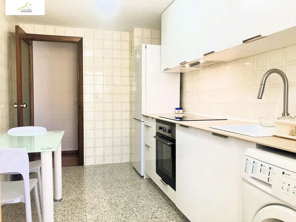 Cuisine - Fully Furnished Flat with Garden in Benimaclet