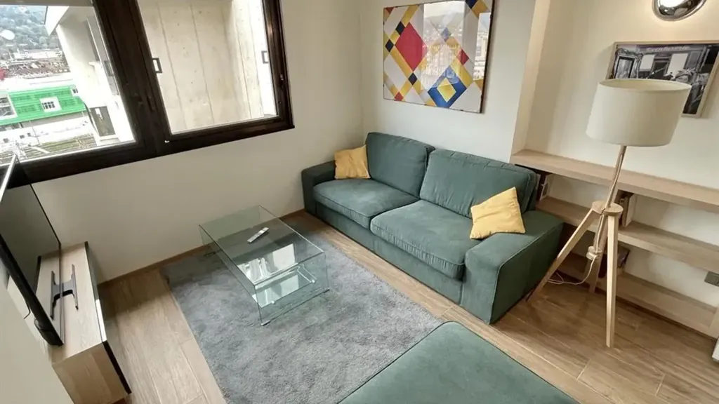 Living Room - Luxury Flat with Rooftop Pool in Turin
