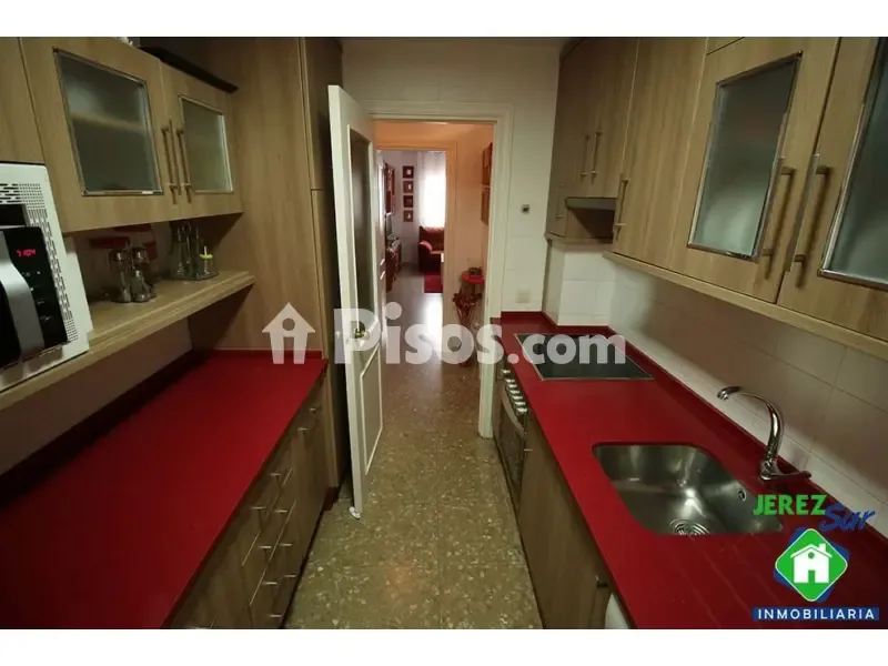 Cuisine - Furnished Flat with Parking in Jerez Centre