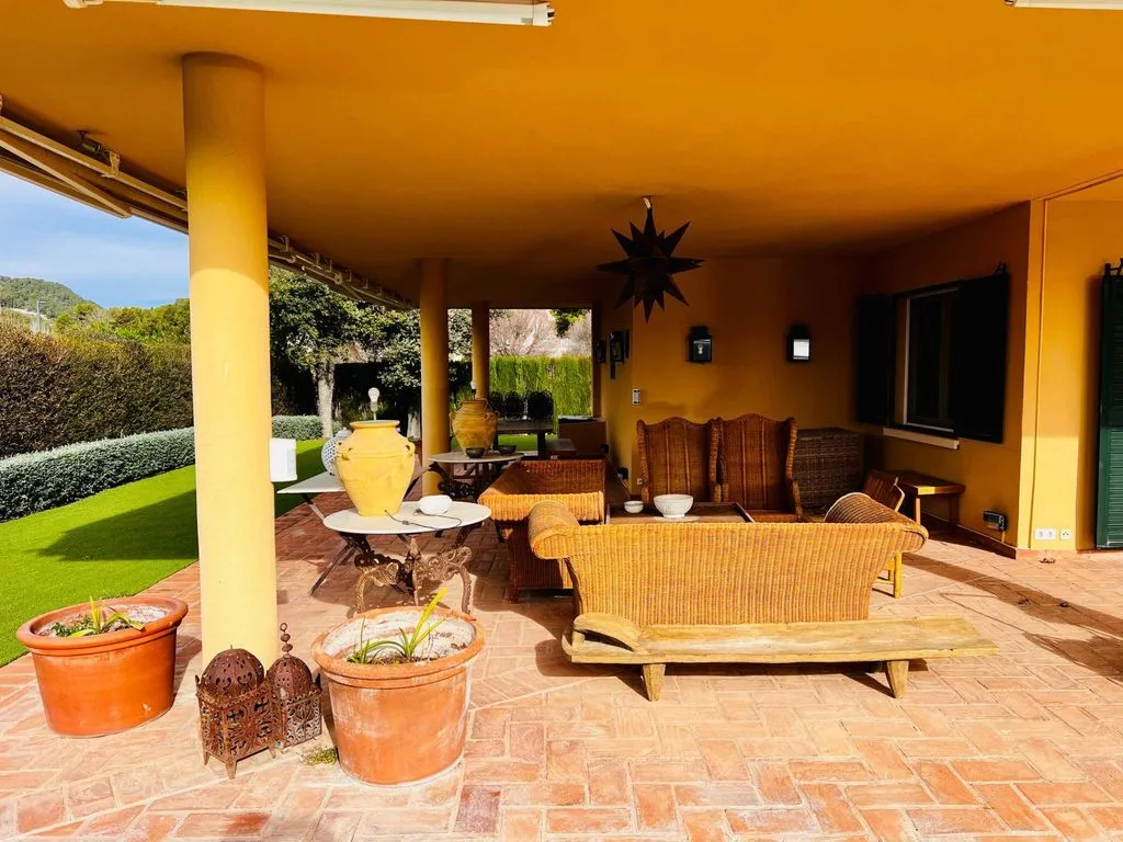 Terrasse - Detached House with Pool in Ibi