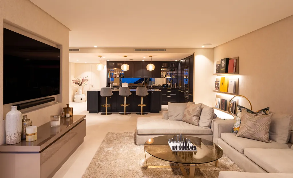 Séjour - Luxury Triplex Penthouse with Sea View in Ojén