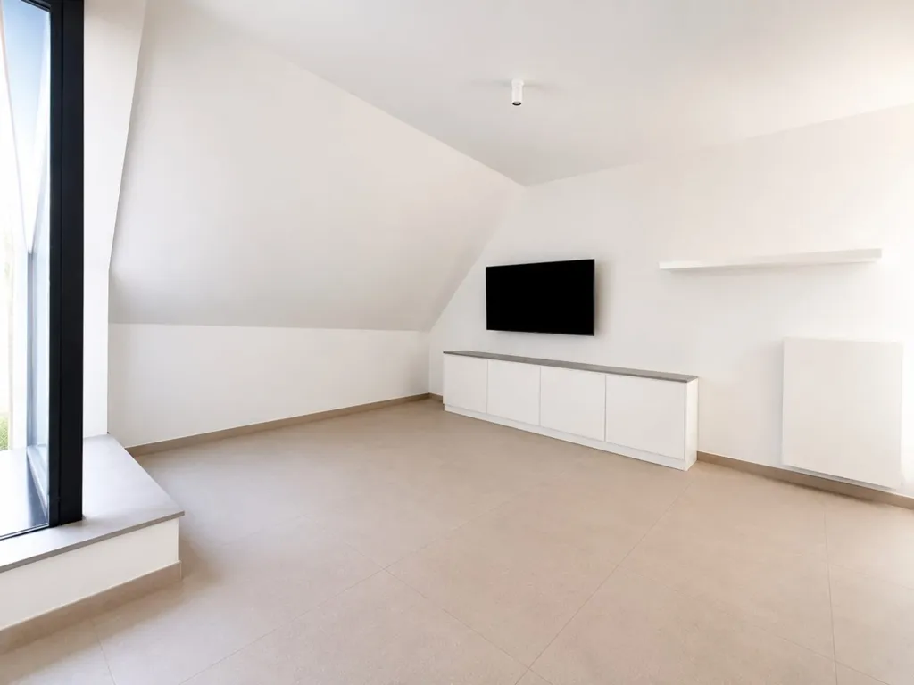 Living Room - Apartment with Two Terraces in Kuurne