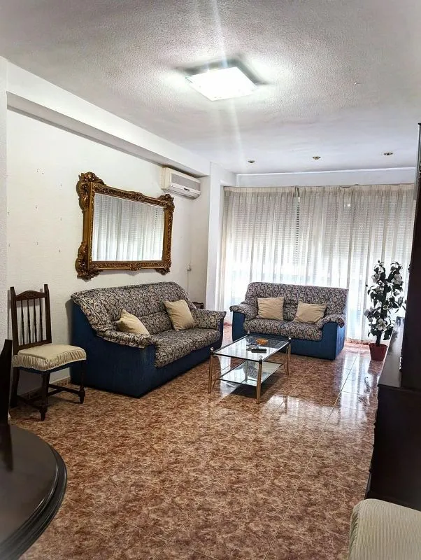 Soggiorno - Apartment with Terrace in Compositor Albéniz