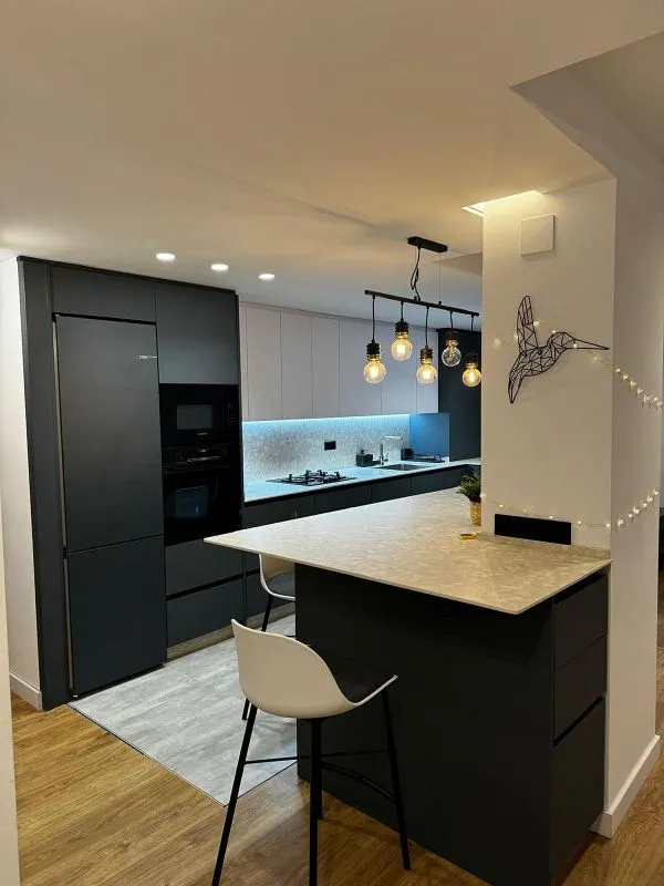 Köök - Modern Studio Flat with Garage in El Infante