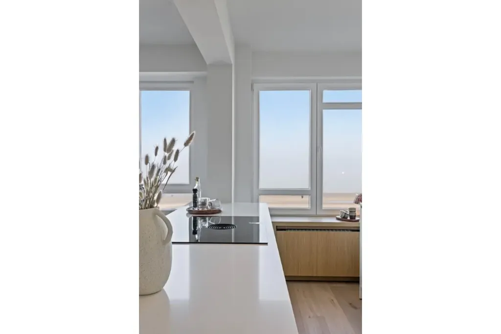 Cuisine - Appartement avec Vue Mer à Blankenberge